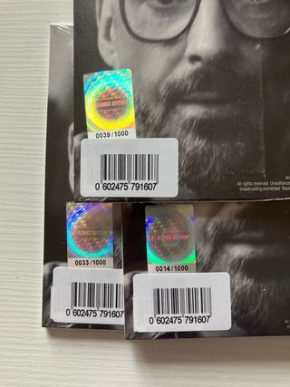 CD autografato Brunori Sas