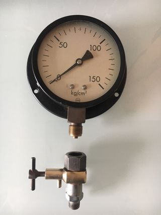 Manometro pressione olio