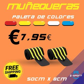 2 MUÑEQUERAS GIMNASIO CROSSFIT