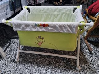 Mini cuna tijera pirulos
