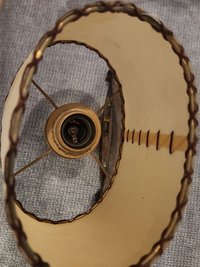 Aplique pared rústico Los dos 12€