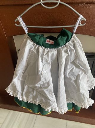 Traje de flamenca niña