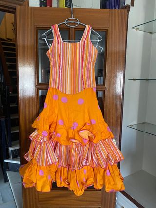 Traje flamenca niña 