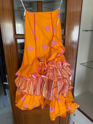 Traje flamenca niña 