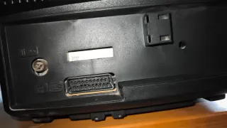 Televisión marca saba. Salida scart