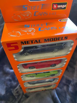 Modellini auto Burago in metallo