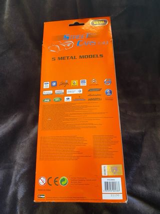 Modellini auto Burago in metallo