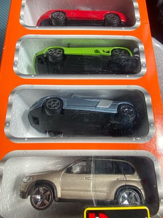 Modellini auto Burago in metallo