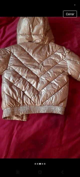 Abrigo niña hasta 8 años 130cm
