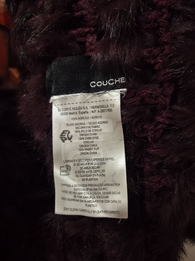 Cuello pelo sintético