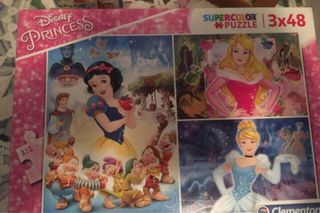 Puzzle variados princesas y futbol