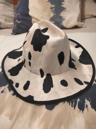 Sombrero vaquero dibujo vaca