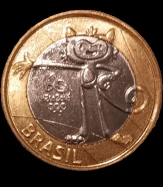 Monedas Brasil Olimpiadas 2016