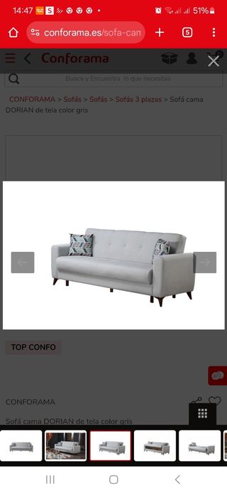 Sofa cama