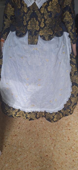 Traje fallera de damasco talla 2xl-3xl o 44-46