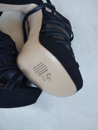 Sandalias de tacón muy alto 