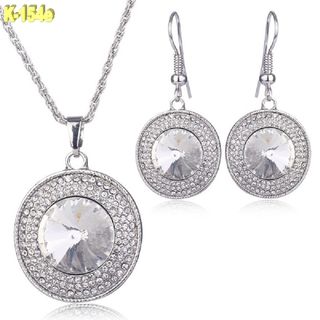 Conjunto Collar Pendientes Novia Pedreri
