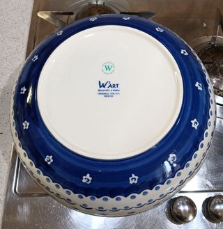 Piatto in ceramica 