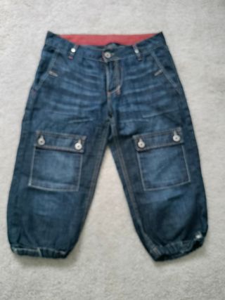 Bermudas vaqueras 