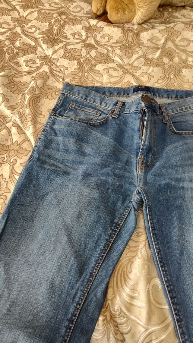 Jeans uomo blu e azzurro