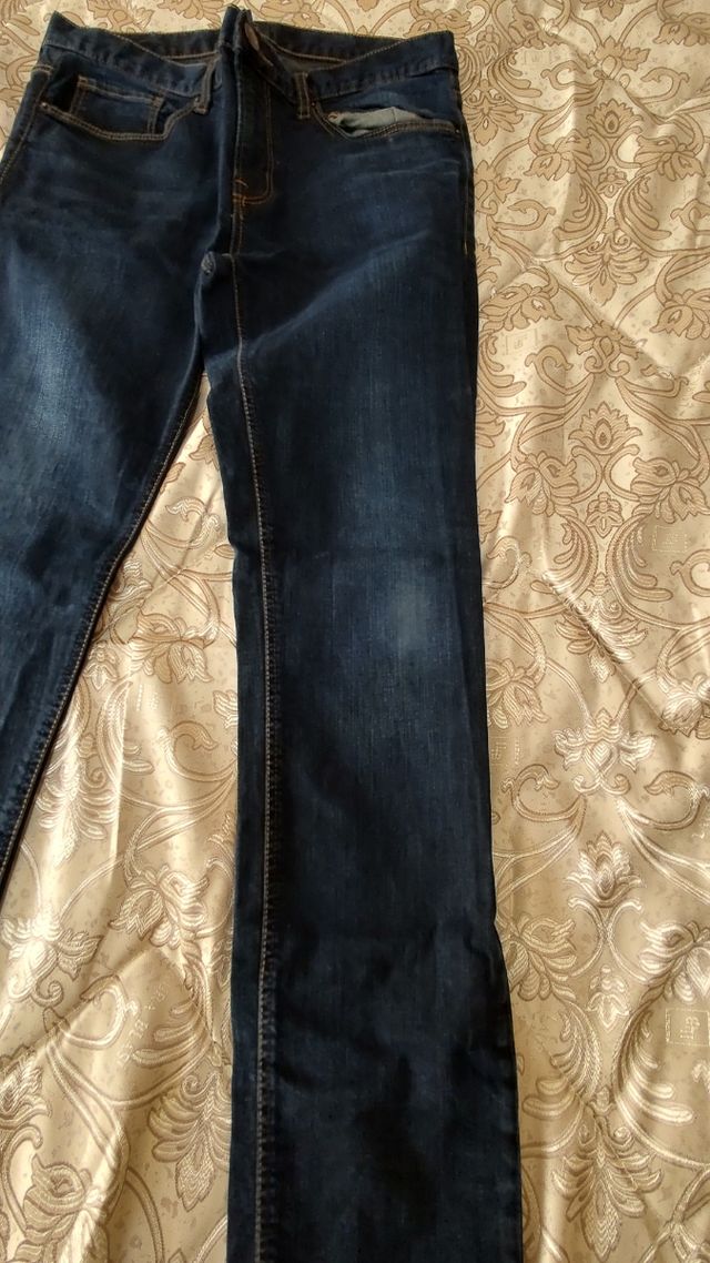 Jeans uomo blu e azzurro