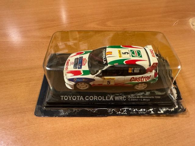 Toyota corolla wrc scala 1/43 deagostini