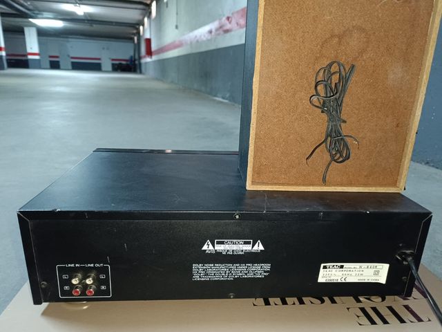 Plataforma de Cassette doble estéreo 