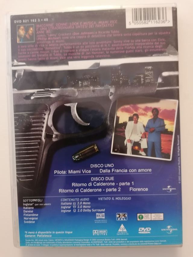 Dvd Miami Vice Volume 1