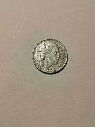 Moneta da 20 cent. del 1941 Vittorio Emanuele III