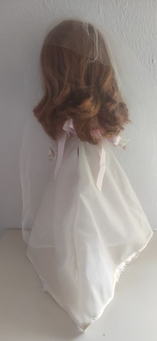 Vestido de novia para muñeca Nancy