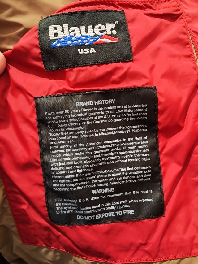 Blauer giubbotto leggero