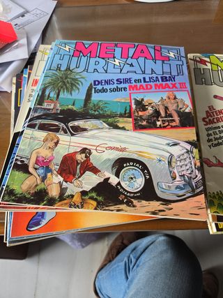 14 cómics Metal Hurlant años 80