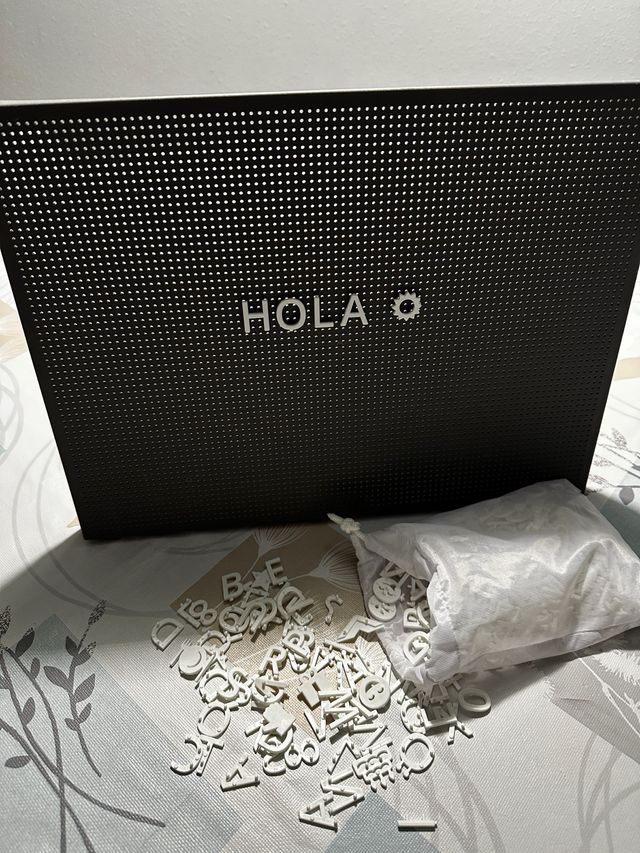 Tablero letras