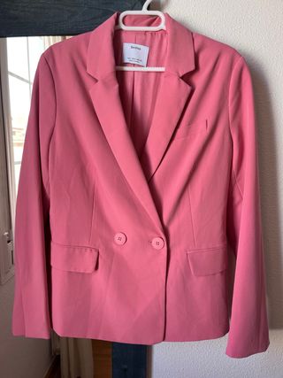 Blazer americana rosa
