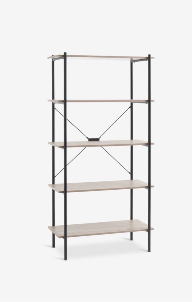 Mesa escritorio y estantería