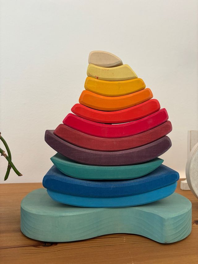 Barca arcoiris Grimms