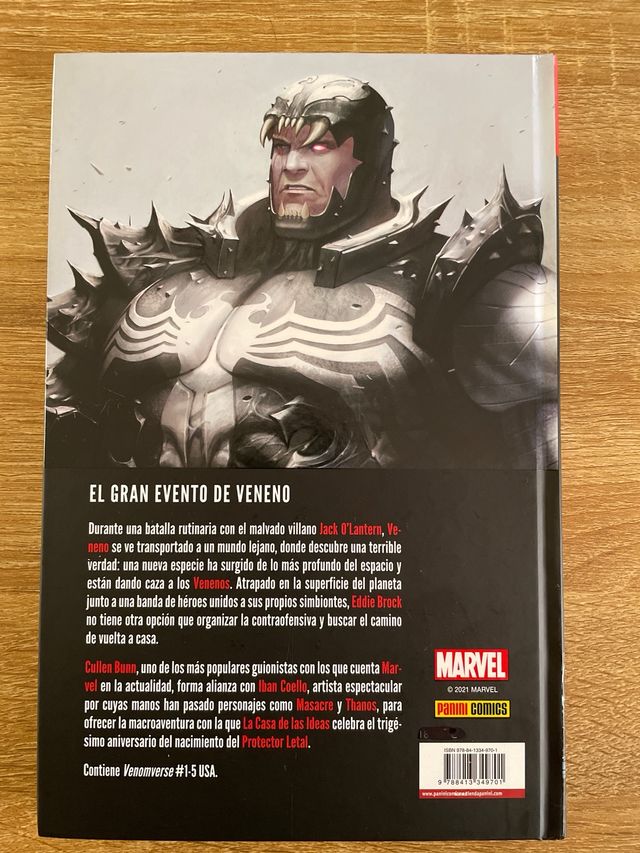 100 % Marvel hc atemporales universo veneno