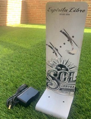 OFERTA HOY Expositor led botella cerveza Sol