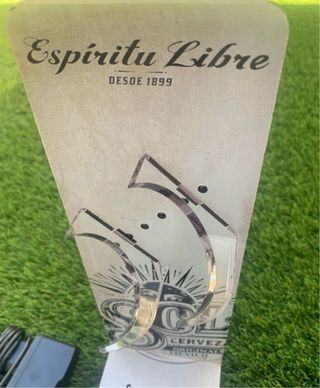 OFERTA HOY Expositor led botella cerveza Sol