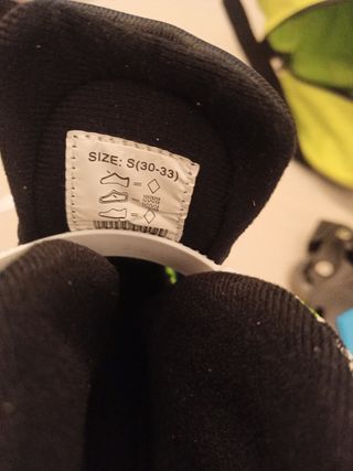 Patines en linea y mochila