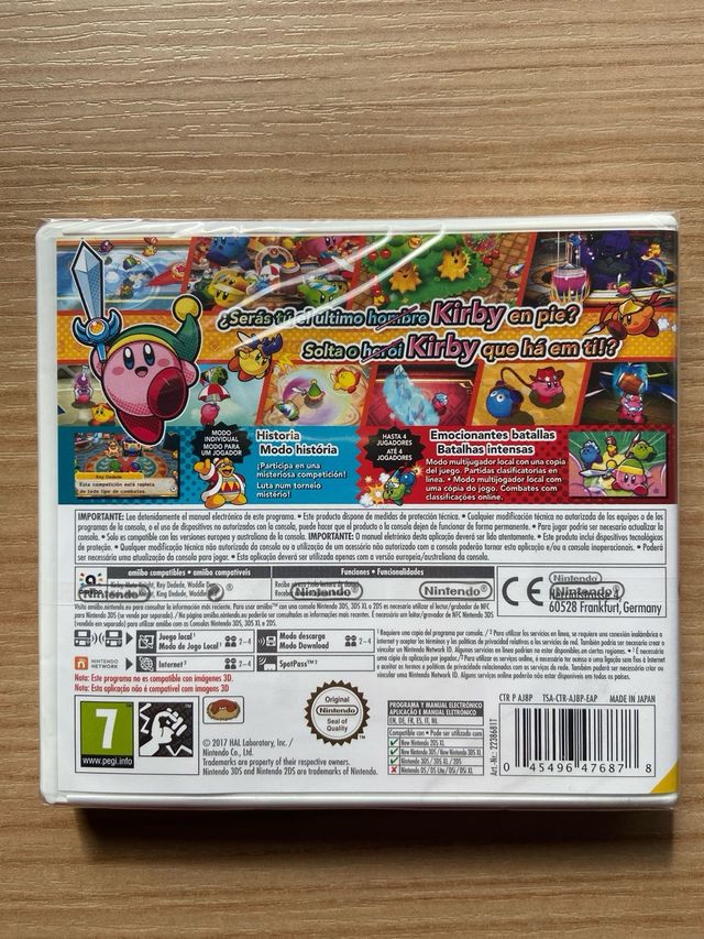 Kirby 3DS Nintendo precintado nuevo Nintendo