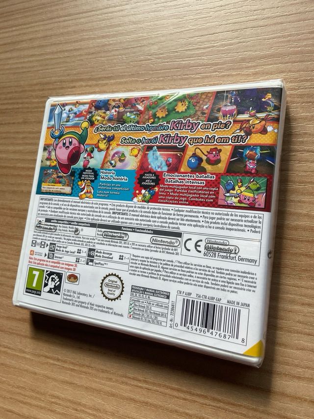 Kirby 3DS Nintendo precintado nuevo Nintendo