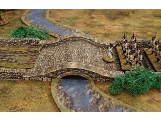 Warhammer Puente, tiendas y muros estilo hispano