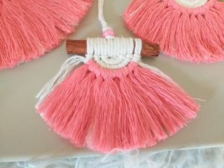 Arazzo macrame  Decorazione cameretta bambina 