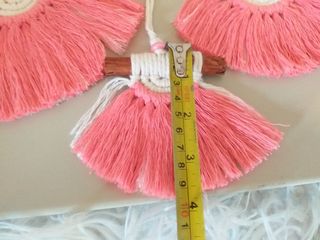 Arazzo macrame  Decorazione cameretta bambina 