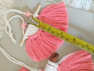 Arazzo macrame  Decorazione cameretta bambina 