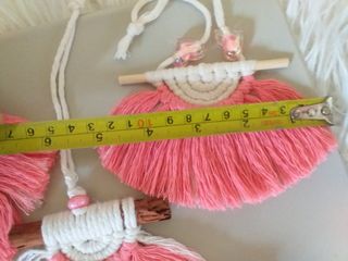 Arazzo macrame  Decorazione cameretta bambina 