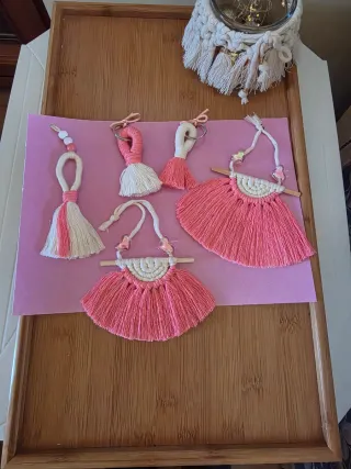 Set Arazzo macrame Decorazione cameretta bambina