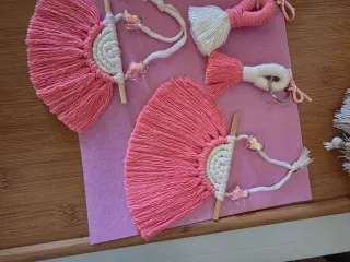 Set Arazzo macrame Decorazione cameretta bambina