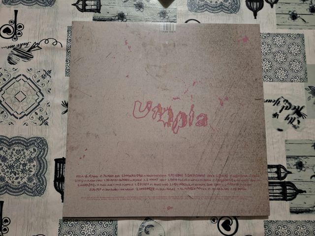 Travis Scott Utopia -2LP Bianco trasparente vinile